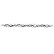 Tribal Design No. 2 Arm Band Temporary Tattoo 1.5x9