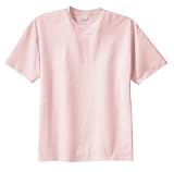 NEW Port & Company - 100% Cotton Essential T-Shirt Pale Pink-5XL