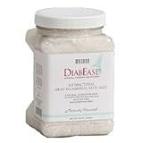 DiabEase Antibacterial Dead Sea Mineral Bath Salts, Natural Unscented 32 oz by Masada Spa / 32 Oz.