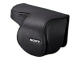 Sony Alpha LCSEML1A/B NEX lens Jacket with Embossed Design (Black)
