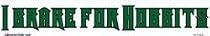 I brake for Hobbits bumper sticker