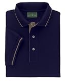Adult Striped Collar and Cuffs Sport Shirt
