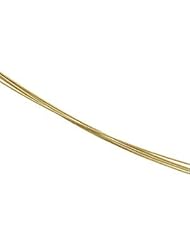 Solid Five Strand Spiral Chain 14K Gold Yellow Ch319 17 Inch