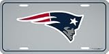 New England Patriots Reflective Steel License Plate