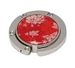 Foldable Red Hibiscus Purse Hanger
