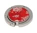 Foldable Red Hibiscus Purse Hanger