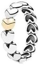 Pandora Ring Two Tone My One True Love 190898