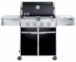 Weber 1711001 Summit E-420 Propane Gas Grill, Black