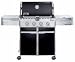 Weber 1711001 Summit E-420 Propane Gas Grill, Black