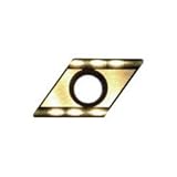 富士元 60°モミメン専用チップ 超硬K種 TiNコーティング D43GUX (12個入り)