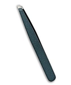 HealthPersonalCare: Solo Black Slant Tip Eyebrow Tweezers.