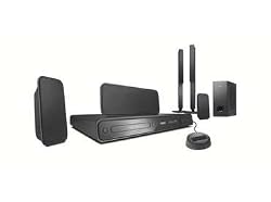 Philips-HTS3566D - Home theater system with iPod cradle - 5.1 channel