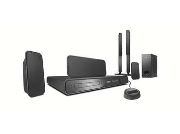 Philips HTS3566D/37 1000 Watt 1080P HDMI Upconversion Dolby DVD Home Theater System with iPod Dock