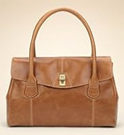 Leather Contrast Stitch Tote Bag