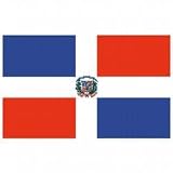 Dominican Republic Government Flag Decal