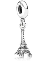 Pandora Silver Eiffel tower Dangle