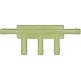 IMPERIAL 37359 5-WAY TEE VACUUM CONNECTOR 3/16 (PACK OF 10)