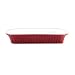 Reco International Rectangular Baking Set of 3, Red
