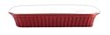 Reco International Rectangular Baking Set of 3, Red