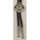 Bahamas 15 Cent �Hibiscus� Two Tone Coin Bolo Tie by J&J Coin Jewelry