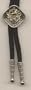 Bahamas 15 Cent �Hibiscus� Two Tone Coin Bolo Tie