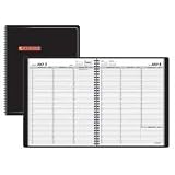 At-A-Glance Weekly Professional 8 1/4 x 10 7/8 Inch Black Appointment Book (70957-05) Image