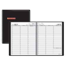 At-A-Glance 70-957-05 Academic fiscal (jul-aug), weekly appointment book, 8-1 4 x 10-7 8,... by At-A-Glance