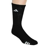 adidas Men's 3 Pack Crew Sock (10-13)