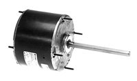 GE 3727, 1/6 HP, 208-230 Volts, 5 5/8 Condenser Fan Motors HP: 1/6, RPM: 1075, Volts: 208-230, Enclosure: Totally Enclosed Air Over, Type: Permanent Split Capacitor Bearings: Sleeve, Mounting: F10, Rotation: CCW/CW, 60Hz, Protection: Automatic Reset, Speeds: One, Volts: 1.0, Model Number: 5KCP39DGS375S, Shaft Up General Electric