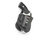 Fobus Belt E2 Belt Holster Black Ruger SP101 - Holsters