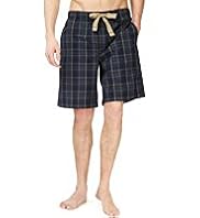 North Coast Pure Cotton Checked Pyjama Shorts