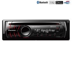 Pioneer DEH-6200BT CD Receiver with Built-In Bluetooth and USB iPod Control