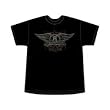 Aerosmith - Faded Wings Adult Fitted T-shirt in Black