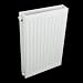 Hudson Reed Konvektor Heizkörper Typ 11 - 600 mm x 600 mm - 616 Watt - Stahl Heizkörper pulverbeschichtet in Weiß
