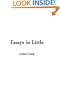 Essays in Little