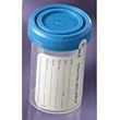 Medline Pneumatic Tube System Specimen Container, 4 oz, Sterile Fluid Pathway, 100/cs