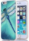 Iphone 6S Plus Case,Dragonfly acrylic painting Case for Iphone 6 Plus