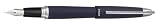 Pilot Knight Collection Fountain Pen Medium Point Nib, Navy Barrel, 65101