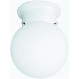 Fluorescent Fixture, 6″ 13W WHT GLOBE FIXTURE 21HdiwNqBDL. SL160 3.25 Ceiling Fan Fitter Globe Shade in Crackle Glass