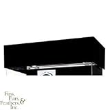 Clear-for-Life Black Acrylic Canopy for 20 Gallon 24in x 13in Aquarium