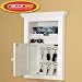 Tools & Hardware : Racor White Mail and Key Cabinet