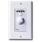 4-INPUT Amplified Volume Contrl White