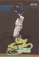 Tony Gwynn, San Diego Padres, 1999 Fleer Ultra Autographed Card