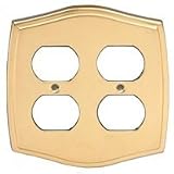 Outlet Cover Double U53 Bevel