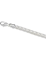 Solid Wheat Chain Sterling Silver Ch261 16 Inch