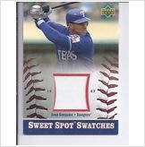 2002 Sweet Spot GAME USED JERSEY Juan Gonzalez Texas Rangers at Amazon.com