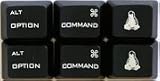 Mac and Linux Keycaps for Das Keyboard Users