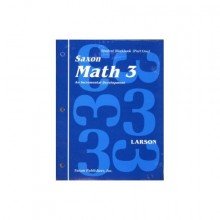 Math 3: An Incremental Development : Student Workbook (Saxon Math Grade 3)