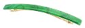 France Luxe Long Skinny Barrette - Tye Dye Lime