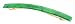 France Luxe Long Skinny Barrette - Tye Dye Lime